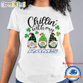 Chillin With My Los Angeles Rams Gnomes St. Patricks Day New T Shirt