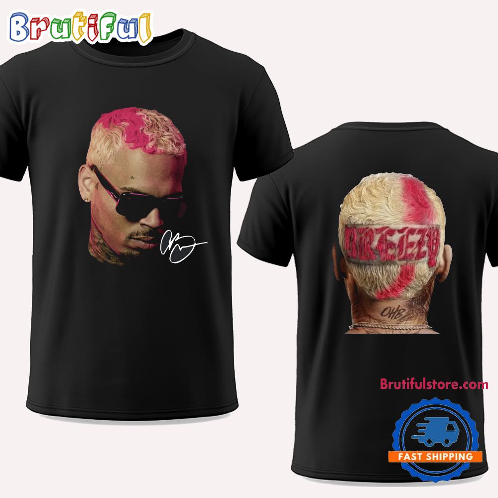 Chris Brown Big Head 2 Slide New T Shirt