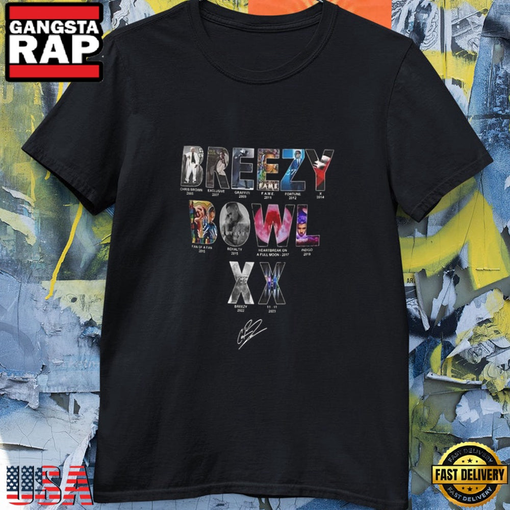 Chris Brown Breezy Bowl XX Unisex T Shirt