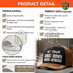 Chris Brown Usher Raymond R&B Tour 2026 Official Merch Embroidered Baseball Cap