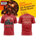 Chris Stapleton x Fenway Park All American Road Show 2026 Red T Shirt