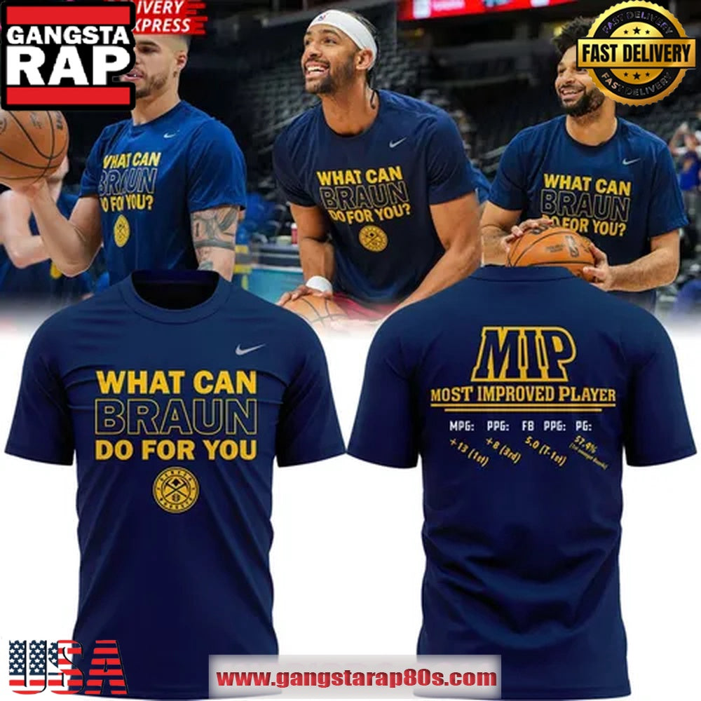 Christian Braun MIP Denver Nuggets Special Unisex T Shirt