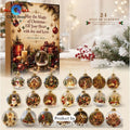 Christmas Advent Calendar 24 Day Surprise Ornament Set