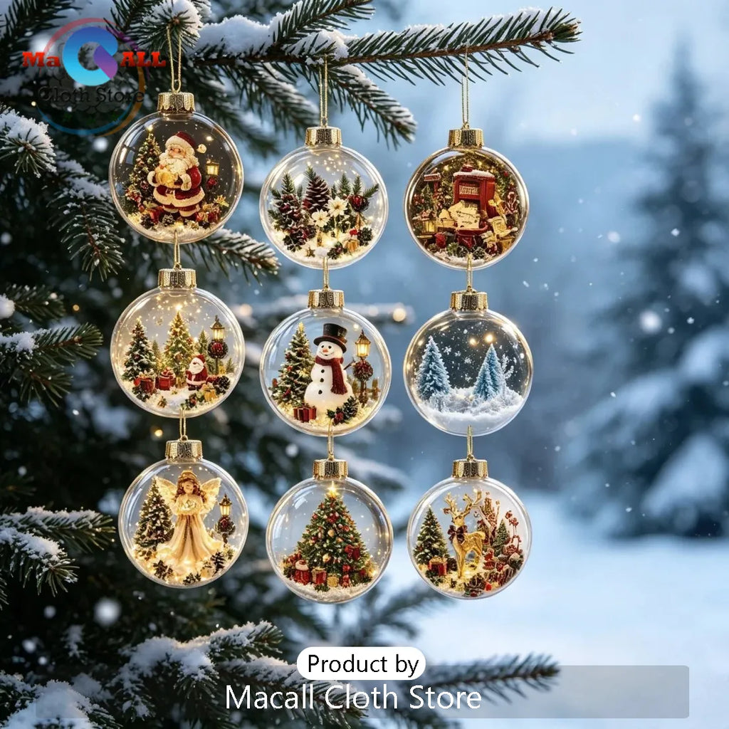 Christmas Advent Calendar 24 Day Surprise Ornament Set