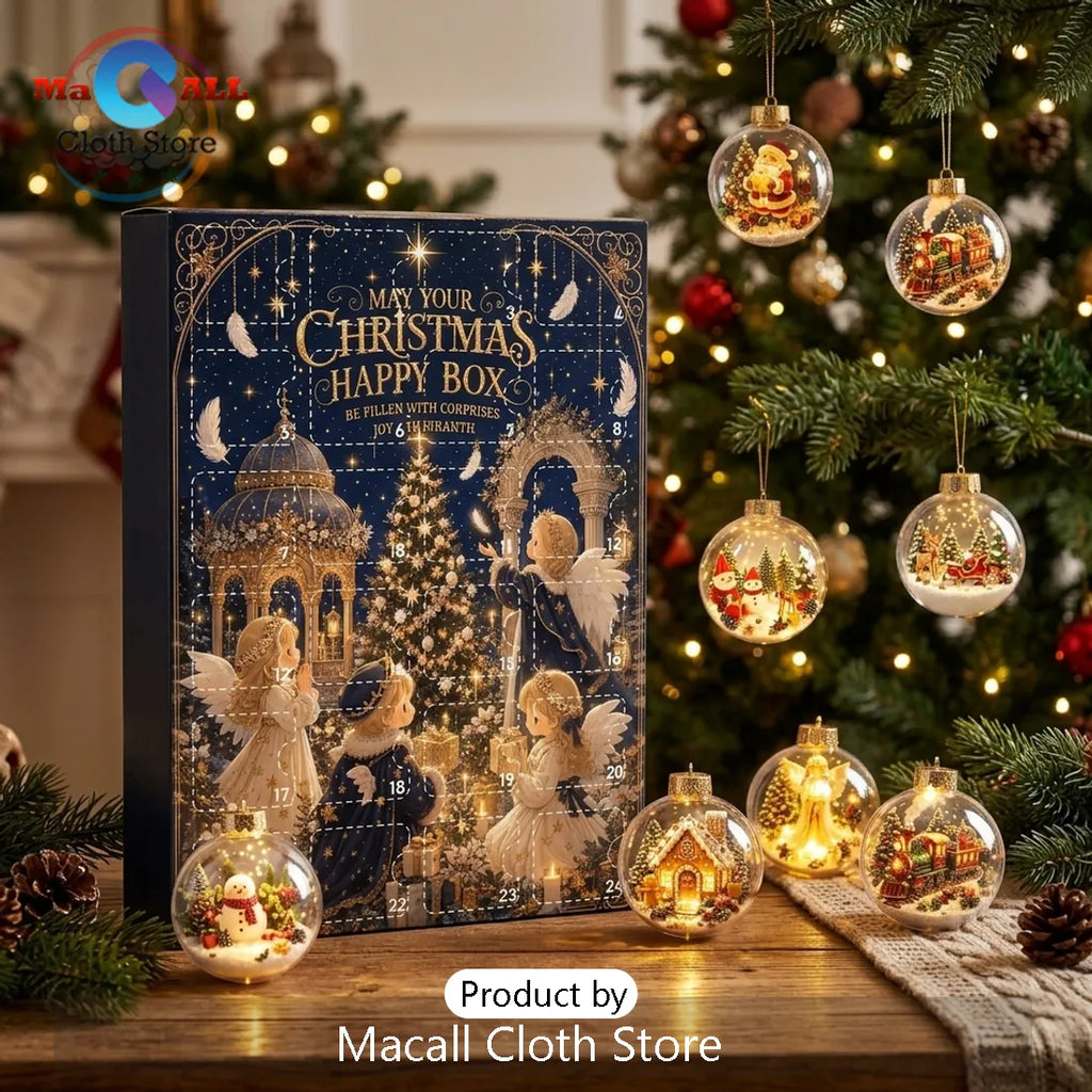 Christmas Mystery Ornament Advent Calendar