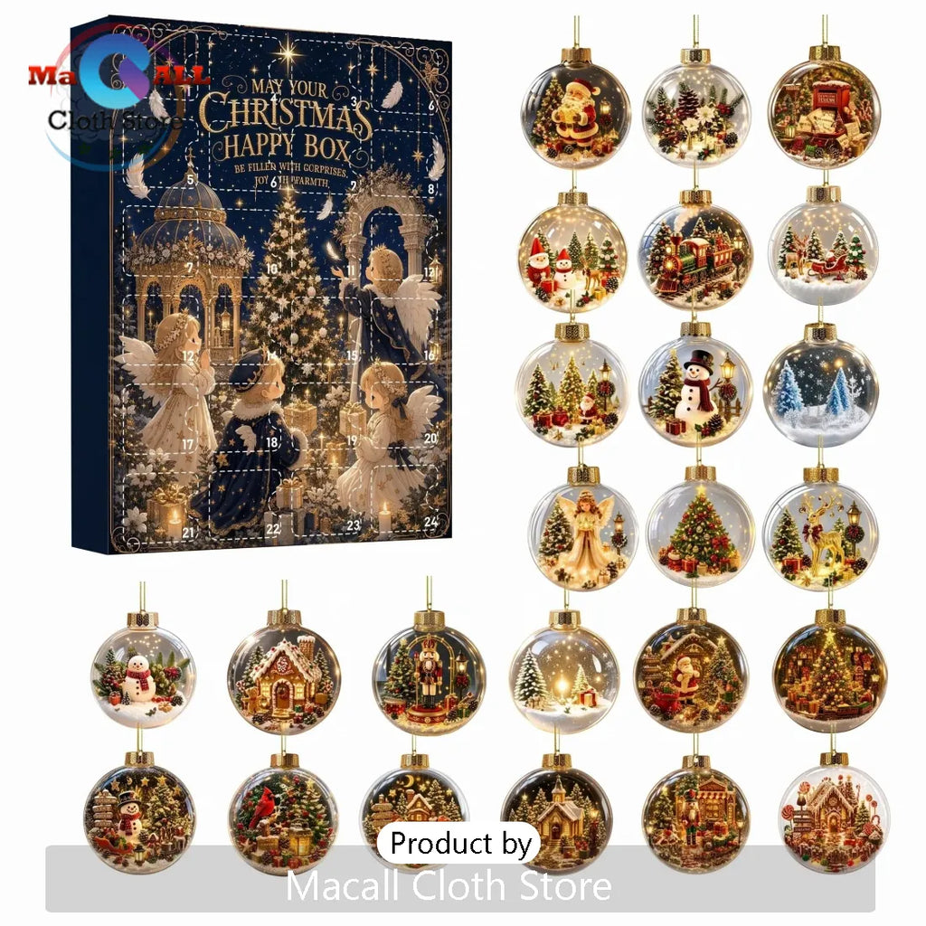 Christmas Mystery Ornament Advent Calendar