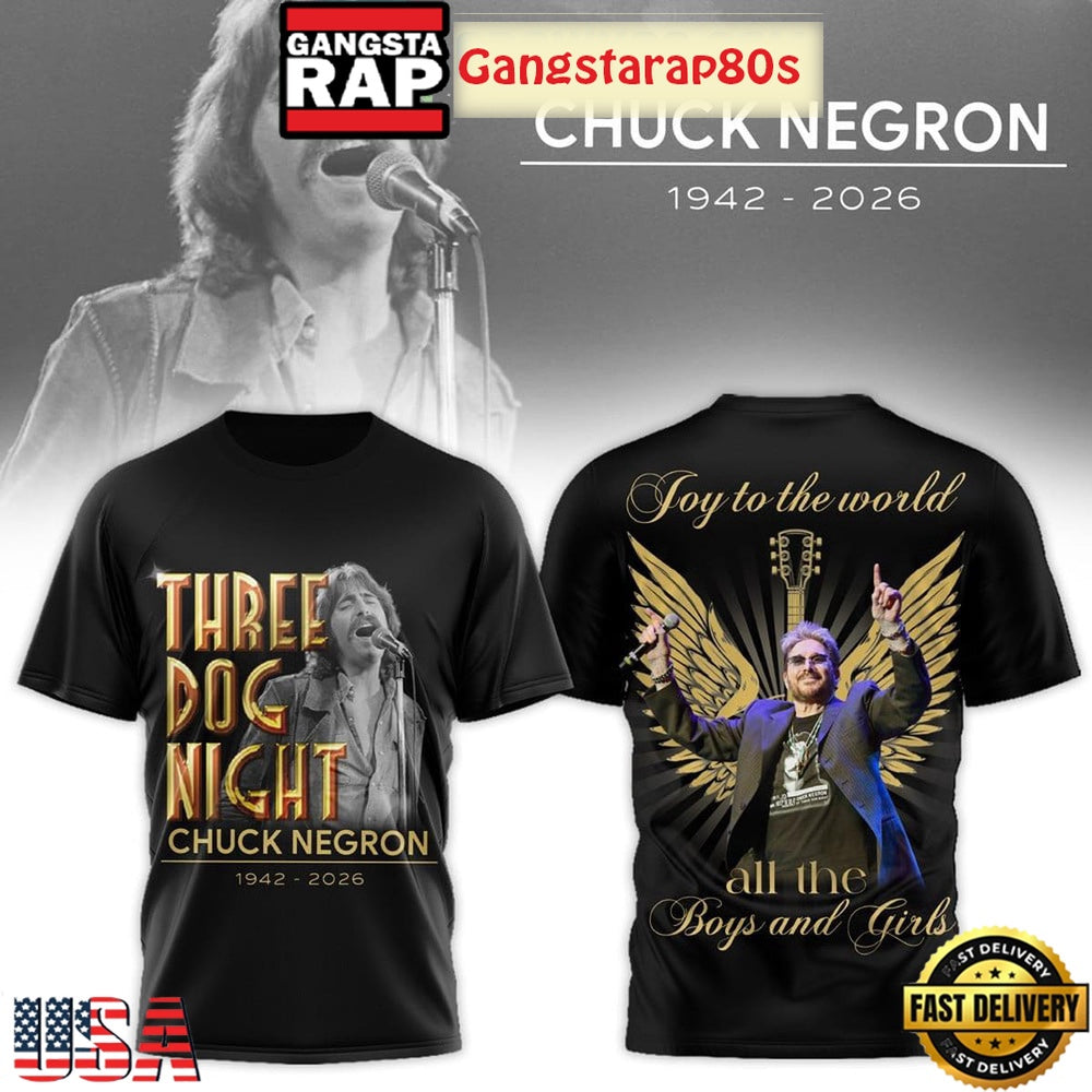 Chuck Negron The Dog Night 2026 T-Shirt