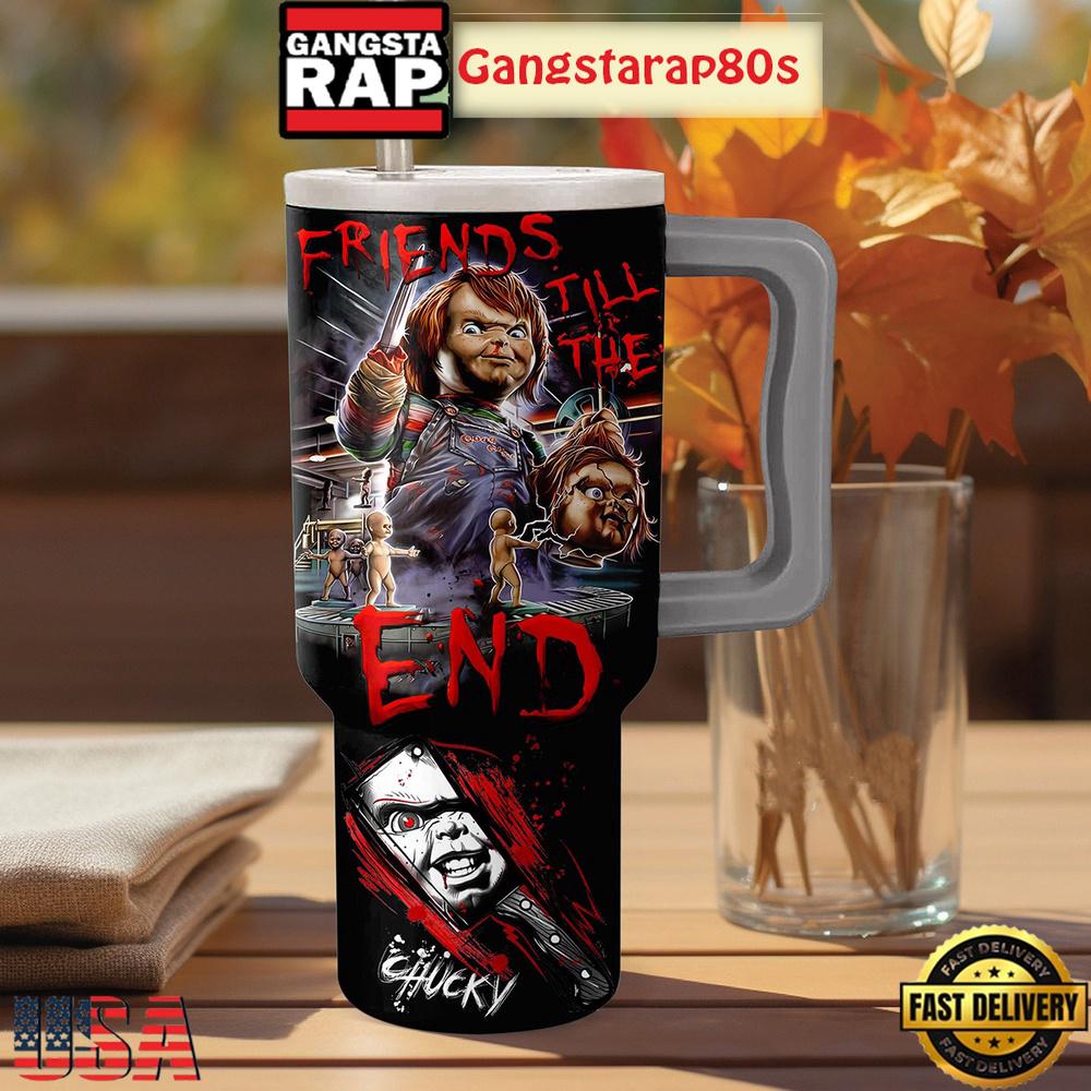 Chucky Wanna Play Friends Tumbler Cup 40oz
