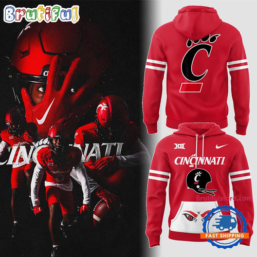 Cincinnati Bearcats Football 2024 NCAA New Design Hoodie