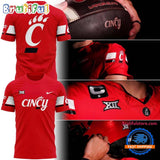 Cincinnati Bearcats Football Red Uniform T Shirt