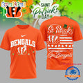 Cincinnati Bengals 2026 NFL St. Patricks Day Special New 3D Shirt