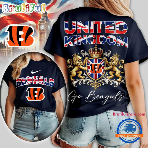 Cincinnati Bengals 2026 NFL United Kingdom Unisex 3D Shirt