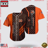NFL Cincinnati Bengals All Over Print New Design Baseball Jersey Shirt