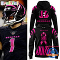 Cincinnati Bengals Breast Cancer 2025 New Design Hoodie T-Shirt