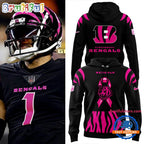 Cincinnati Bengals Breast Cancer 2025 New Design Hoodie T-Shirt