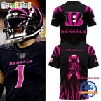 Cincinnati Bengals Breast Cancer 2025 New Design Hoodie T-Shirt