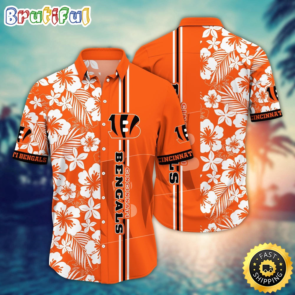 Cincinnati Bengals Hawaii Shirt Flower Exotic Island Fashion