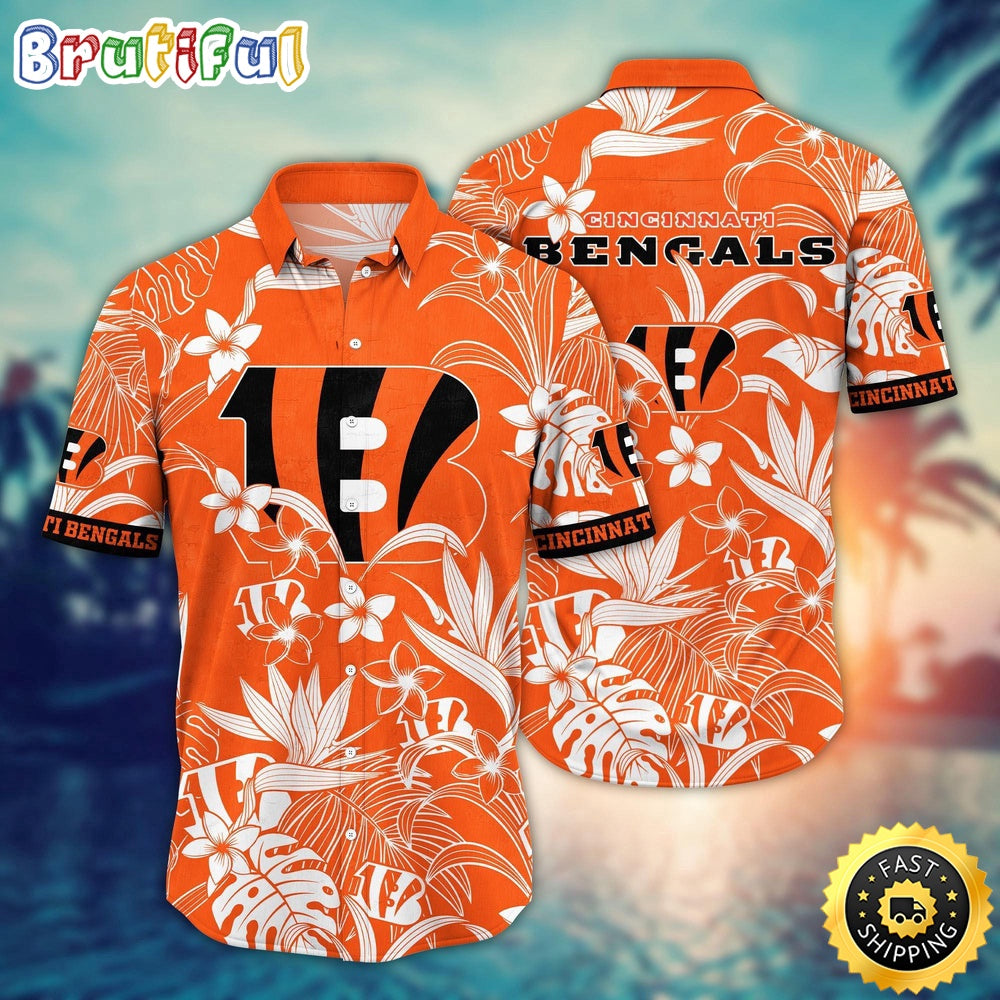 Cincinnati Bengals Hawaii Shirt Flower Vacation Mood Shirts