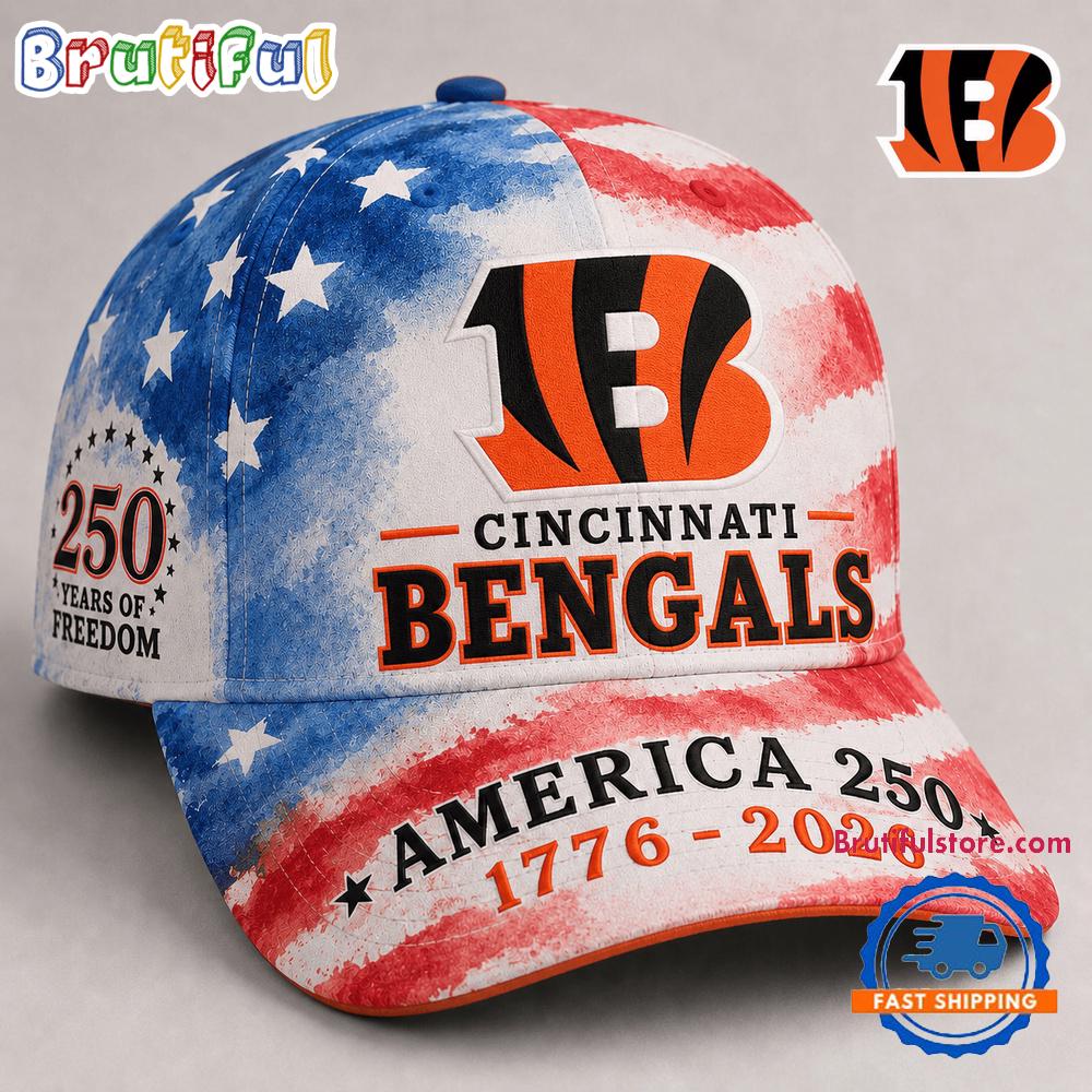 Cincinnati Bengals NFL America 250 Years Of Freedom Classic Cap