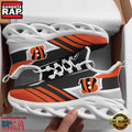 NFL Cincinnati Bengals Logo Pattern Max Soul ShoesRunning Sneakers