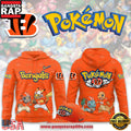 Cincinnati Bengals NFL x Pokemon Unique Sports Design Hoodie Shirt