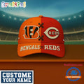 Cincinnati Bengals x Cincinnati Reds Sporty New Design Baseball Cap