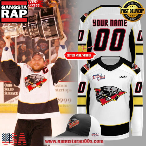 Cincinnati Cyclones 2025 Kelly Cup Playoffs Special Hockey Jersey