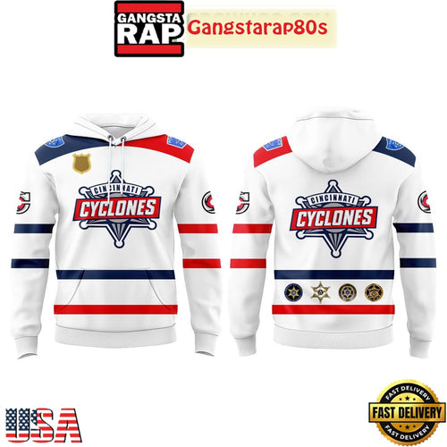 Cincinnati Cyclones Law Enforcement Night 2026 Special Edition Hoodie