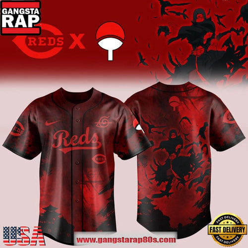 Cincinnati Reds x Itachi Uchiha 2026 Special Edition Baseball Jersey