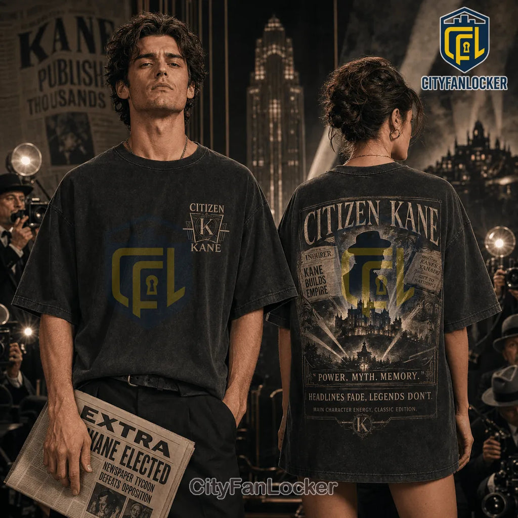 Citizen Kane Vintage Washed Black T-Shirt