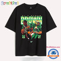 CJ Brown x Byrum Brown USF basketball Player Collage T Shirt
