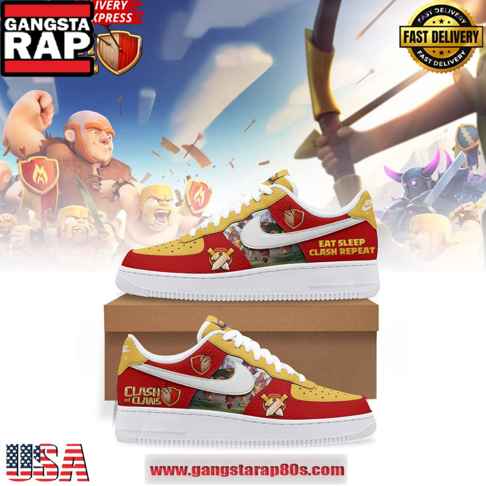 Clash of Clans Limited Edition Air Force 1 Sneakers Shoes
