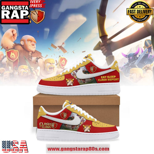 Clash of Clans Limited Edition Air Force 1 Sneakers Shoes