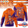 Clemson Tigers 2025 NCAA Duo Color Personalized Hoodie