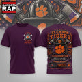 Clemson Tigers 2026 NCAA Firefighter Built for the Fire 3D Shirt Hoodie T-Shirt