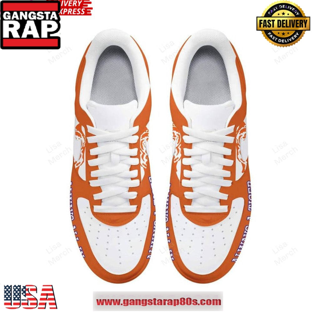 Clemson Tigers Always A Tiger Custom Air Force 1 Running Sneakers Shoes