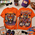 Clemson Tigers NCAA Summer Tropical Mascot Unisex 3D Shirt