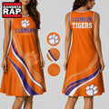 Clemson Tigers NCAA Team Pride Women’s Sleeveless Dress