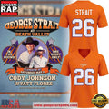 Clemson Tigers x George Strait & Cody Johnson 2026 Custom Football Jersey