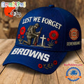 Cleveland Browns 2025 NFL Lest We Forget Remembrance Classic Cap