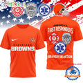 Cleveland Browns 2026 NFL First Responders Limited 3D Shirt