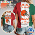 Cleveland Browns 2026 NFL Mexican By Birth Unisex 3D Shirt
