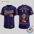 Cleveland Browns 2026 NFL Purple Heart Day Baseball Jersey Shirt