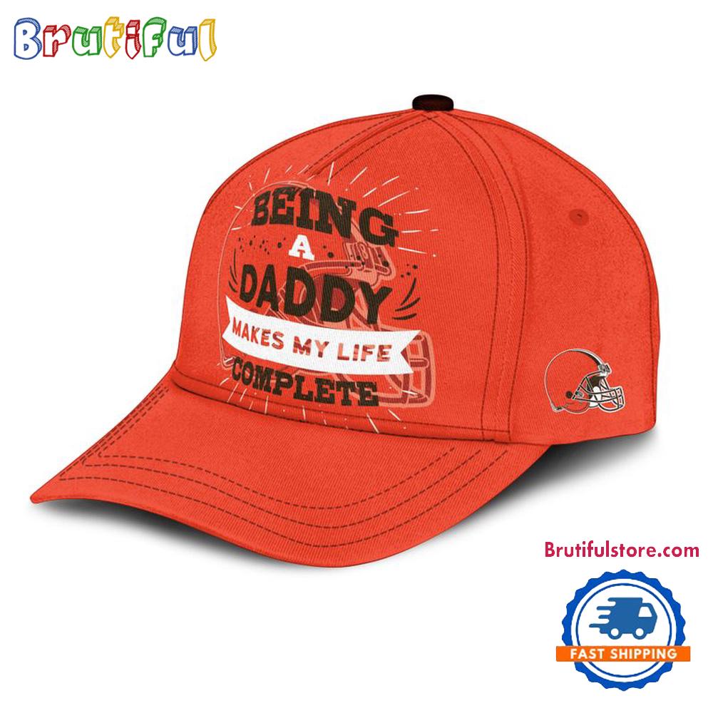 Cleveland Browns Being A Daddy Best Father’s Day Gift Classic Cap