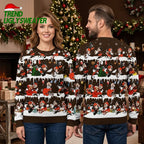 Cleveland Browns Mickey Mouse Football Players Ugly Christmas Sweater
