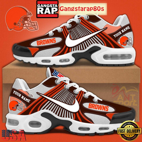 Cleveland Browns New Season 2025 Custom Air Max Plus Shoes