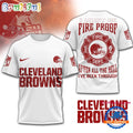 Cleveland Browns NFL Built By Fire Game Day Limited Edition 3D Shirt