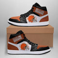 NFL Cleveland Browns NFL Orange JD1 Boot Sneakers Shoes