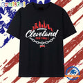Cleveland Browns Script Skyline Chain T Shirt
