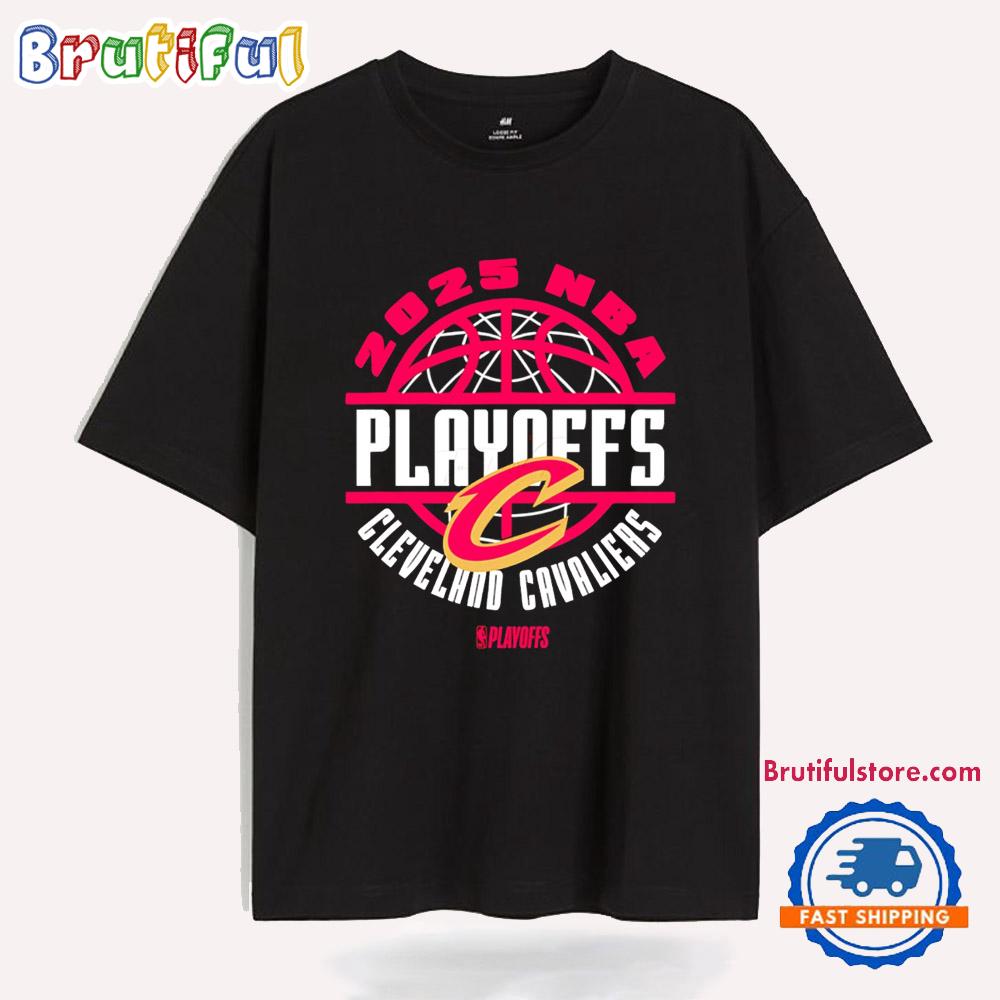 Cleveland Cavaliers 2025 Playoffs NBA Game Time T Shirt